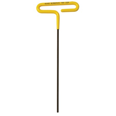 Bondhus 7/64" Cushion Grip Loop Hex T-Handle 6" 46406